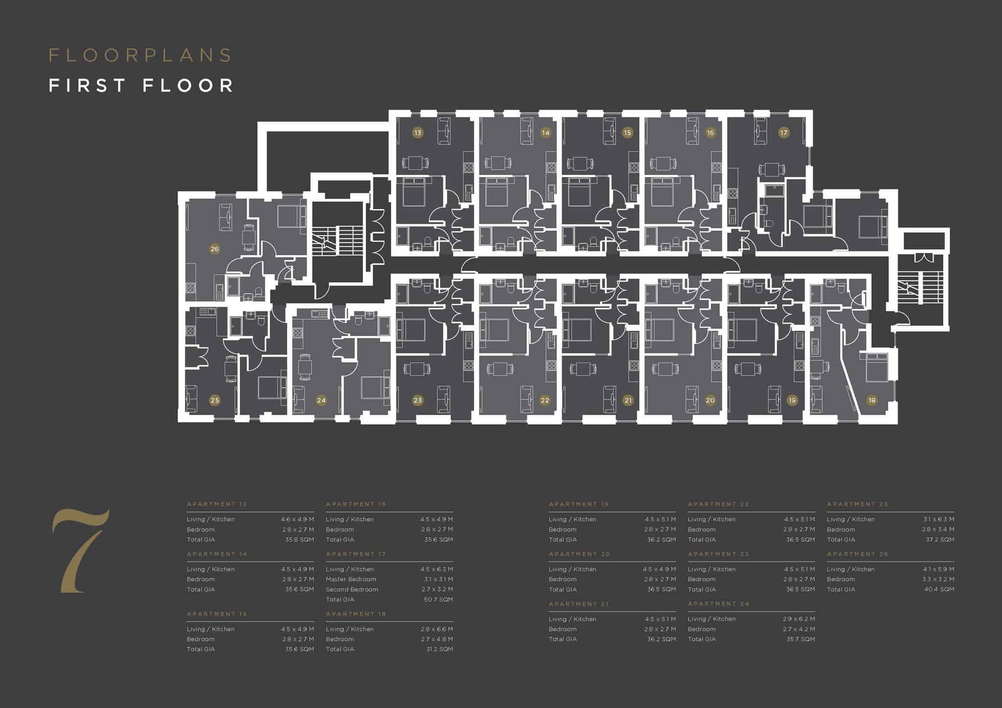 Coates House Bristol UK: Ocea Floorplan Commercial to Residential Property Conversion Apartment